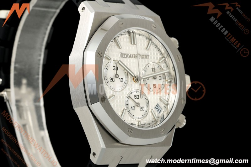 Audemars Piguet - Royal Oak 26240ST 41mm SS/RU White SWF Dial DDF DD4401