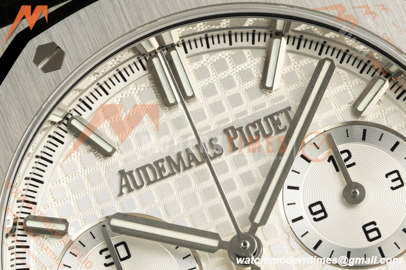 Audemars Piguet - Royal Oak 26240ST 41mm SS/RU White SWF Dial DDF DD4401
