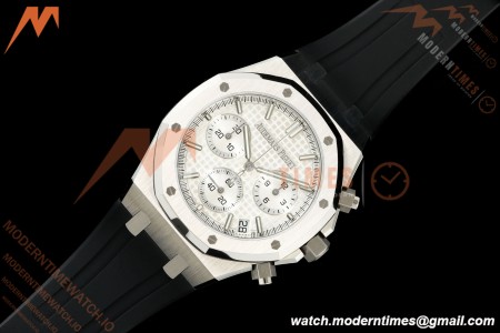 Audemars Piguet - Royal Oak 26240ST 41mm SS/RU White SWF Dial DDF DD4401