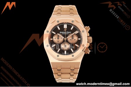 Audemars Piguet - Royal Oak Chronograph 26331OR 41mm RG/RG Brown APSF A2385