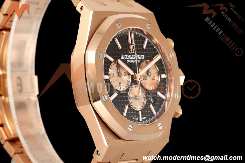 Audemars Piguet - Royal Oak Chronograph 26331OR 41mm RG/RG Brown APSF A2385