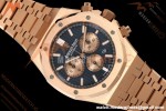 Audemars Piguet - Royal Oak Chronograph 26331OR 41mm RG/RG Blue APSF A2385 | 오데마 피게 - 로얄 오크 크로노그래프 26331OR 41mm RG/RG 블루 APSF A2385
