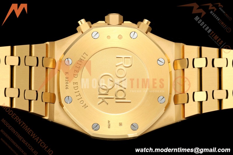 Audemars Piguet - Royal Oak Chrono 26331BA 41mm YG/YG Green APSF A2385