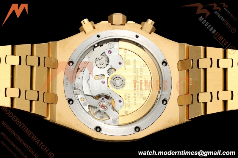 Audemars Piguet - Royal Oak Chrono 26331BA 41mm YG/YG Green APSF A2385