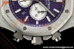 Audemars Piguet - Royal Oak Chrono 26331BC 41mm Frosted SS/SS Purple APSF A2385