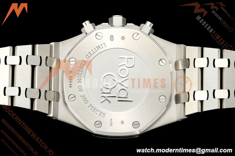 Audemars Piguet - Royal Oak Chrono 26331BC 41mm Frosted SS/SS Purple APSF A2385
