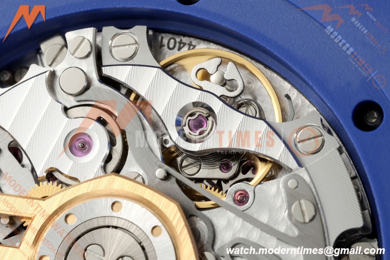Audemars Piguet - Royal Oak Chrono 26240CE 41mm Blue Ceramic White Dial APSF SA4401 | 오데마 피게 - 로얄 오크 크로노 26240CE 41mm 블루 세라믹 화이트 다이얼 APSF SA4401