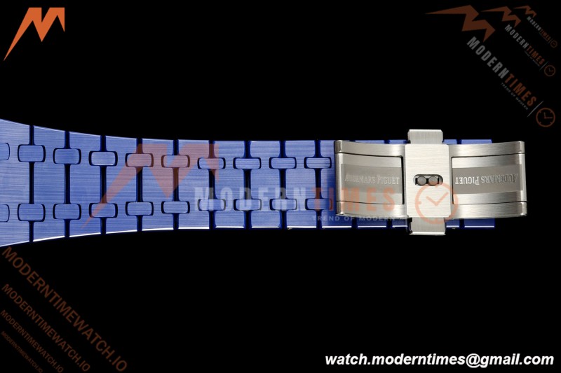 Audemars Piguet - Royal Oak Chrono 26240CE 41mm Blue Ceramic White Dial APSF SA4401 | 오데마 피게 - 로얄 오크 크로노 26240CE 41mm 블루 세라믹 화이트 다이얼 APSF SA4401