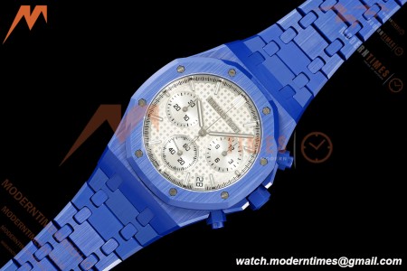 Audemars Piguet - Royal Oak Chrono 26240CE 41mm Blue Ceramic White Dial APSF SA4401
