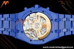Audemars Piguet - Royal Oak Chrono 26240CE 41mm Blue Ceramic White Dial APSF SA4401 | 오데마 피게 - 로얄 오크 크로노 26240CE 41mm 블루 세라믹 화이트 다이얼 APSF SA4401