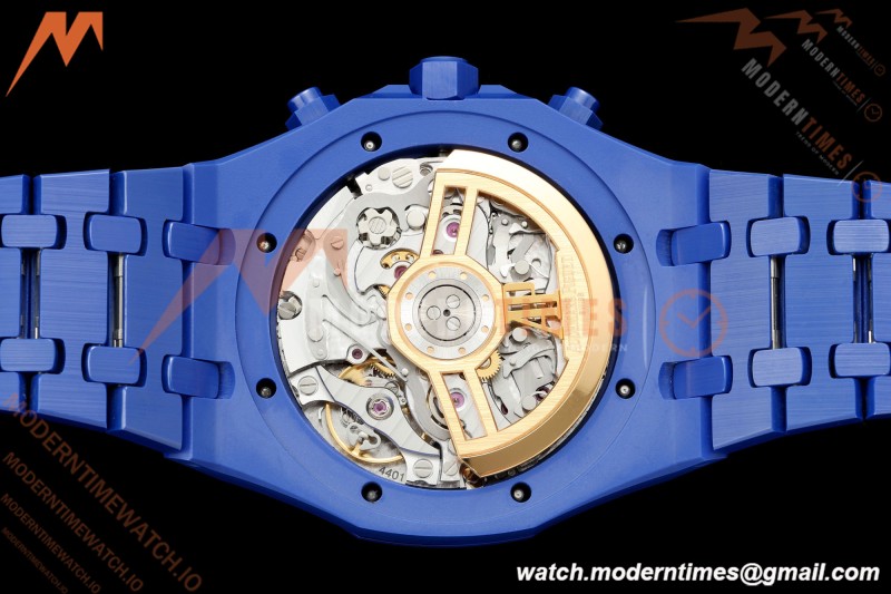 Audemars Piguet - Royal Oak Chrono 26240CE 41mm Blue Ceramic White Dial APSF SA4401 | 오데마 피게 - 로얄 오크 크로노 26240CE 41mm 블루 세라믹 화이트 다이얼 APSF SA4401