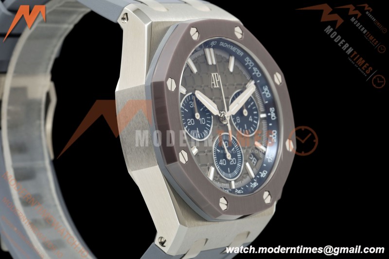 Audemars Piguet - Royal Oak Offshore Chronograph 43mm 26420IO SS/CER/RU Gry/Blu APSF SA4401