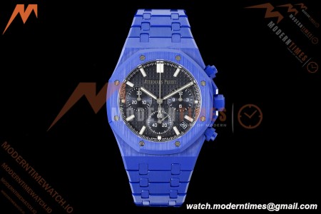 Audemars Piguet - Royal Oak Chrono 26240CE 41mm Blue Ceramic Blue Dial APSF SA4401 | 오데마 피게 로얄 오크 크로노그래프 26240CE 41mm 블루 세라믹 블루 다이얼 APSF SA4401