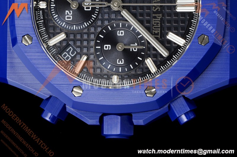 Audemars Piguet - Royal Oak Chrono 26240CE 41mm Blue Ceramic Blue Dial APSF SA4401