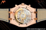 Audemars Piguet - Royal Oak Chrono 26239OR Gain Weight 41mm RG/LE SWF Blue Dial DDF DD4401