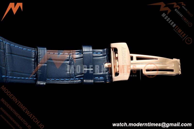 Audemars Piguet - Royal Oak Chrono 26239OR Gain Weight 41mm RG/LE SWF Blue Dial DDF DD4401