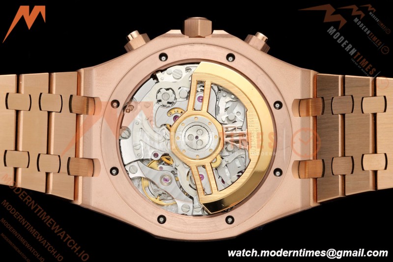Audemars Piguet - Royal Oak Chrono 26239OR Gain Weight 41mm RG/RG SWF Blue Dial DDF DD4401