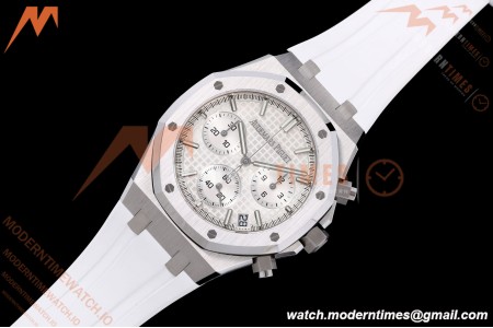 Audemars Piguet - Royal Oak 26240ST 41mm SS/WHT/RU White SWF Dial DDF DD4401