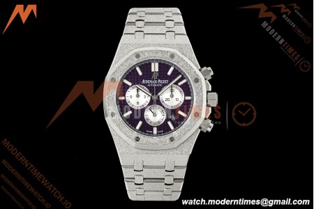 Audemars Piguet - Royal Oak Chrono 26331BC Frosted 41mm SS/SS Purple APWF Cal.2385 Mod