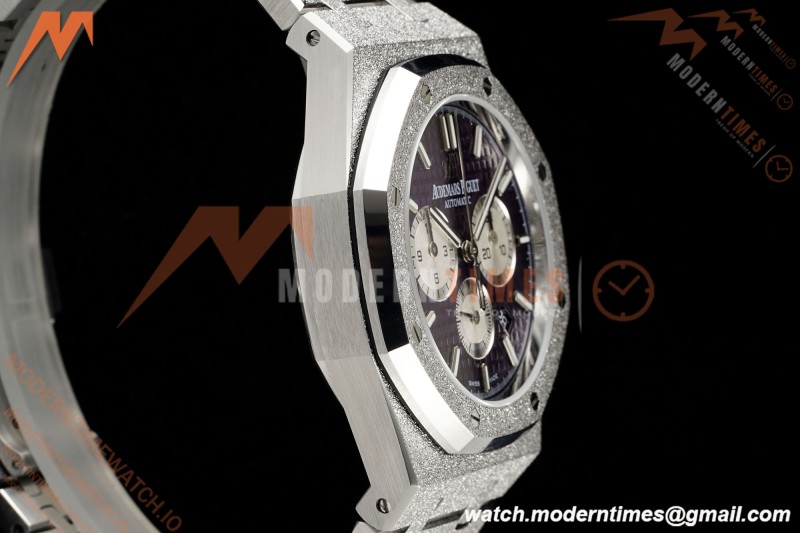 Audemars Piguet - Royal Oak Chrono 26331BC Frosted 41mm SS/SS Purple APWF Cal.2385 Mod