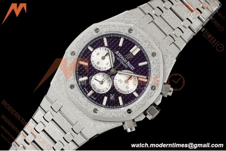 Audemars Piguet - Royal Oak Chrono 26331BC Frosted 41mm SS/SS Purple APWF Cal.2385 Mod
