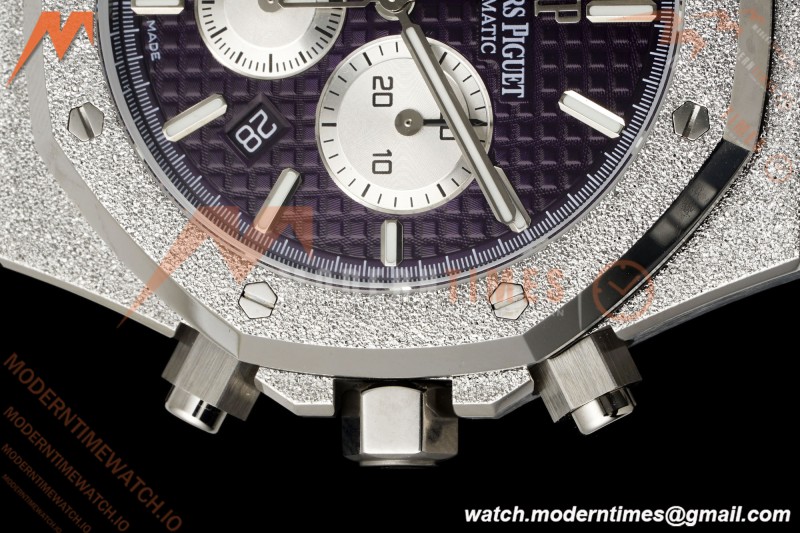 Audemars Piguet - Royal Oak Chrono 26331BC Frosted 41mm SS/SS Purple APWF Cal.2385 Mod