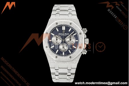 Audemars Piguet - Royal Oak Chrono 26331BC Frosted 41mm SS/SS Blue APWF Cal.2385 Mod
