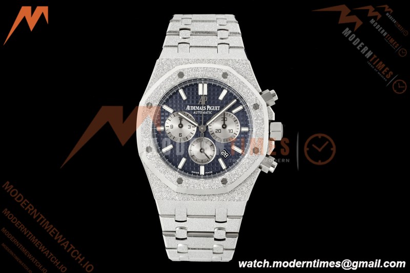 Audemars Piguet - Royal Oak Chrono 26331BC Frosted 41mm SS/SS Blue APWF Cal.2385 Mod