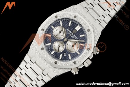 Audemars Piguet - Royal Oak Chrono 26331BC Frosted 41mm SS/SS Blue APWF Cal.2385 Mod