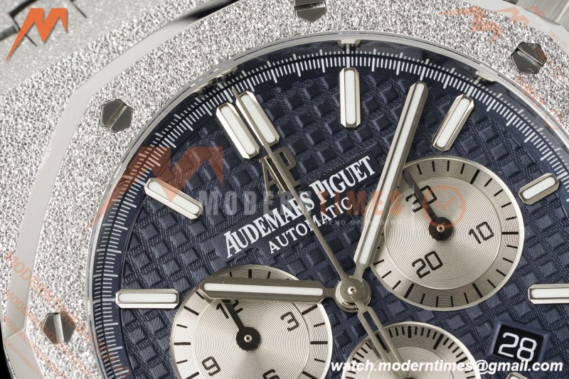 Audemars Piguet - Royal Oak Chrono 26331BC Frosted 41mm SS/SS Blue APWF Cal.2385 Mod