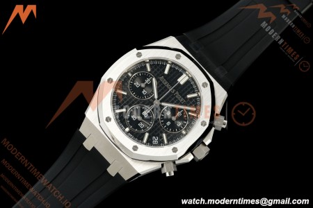 Audemars Piguet - Royal Oak 26240ST 50th Anniversary 41mm SS/RU Black SWF Dial DDF DD4401