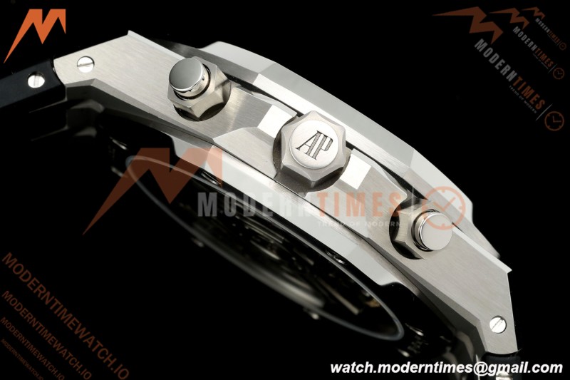 Audemars Piguet - Royal Oak 26240ST 50th Anniversary 41mm SS/RU Black SWF Dial DDF DD4401