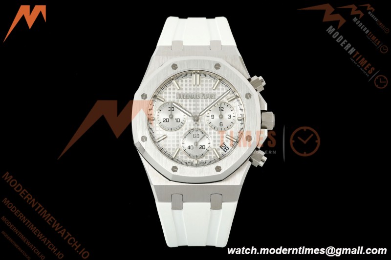 Audemars Piguet - Royal Oak 26240ST 50th Anniversary 41mm SS/RU Black SWF Dial DDF DD4401 | 오데마 피게 - 로열 오크 26240ST 50주년 기념 모델 41mm SS/RU 화이트 SWF 다이얼 DDF DD4401