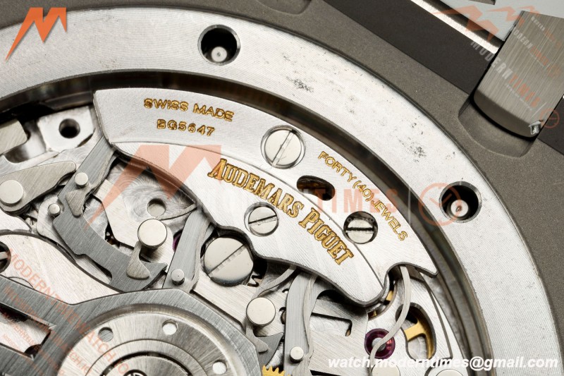 Audemars Piguet - Royal Oak 26240ST 50th Anniversary 41mm SS/RU Black SWF Dial DDF DD4401 | 오데마 피게 - 로열 오크 26240ST 50주년 기념 모델 41mm SS/RU 화이트 SWF 다이얼 DDF DD4401