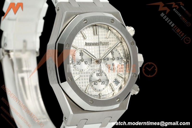 Audemars Piguet - Royal Oak 26240ST 50th Anniversary 41mm SS/RU Black SWF Dial DDF DD4401 | 오데마 피게 - 로열 오크 26240ST 50주년 기념 모델 41mm SS/RU 화이트 SWF 다이얼 DDF DD4401