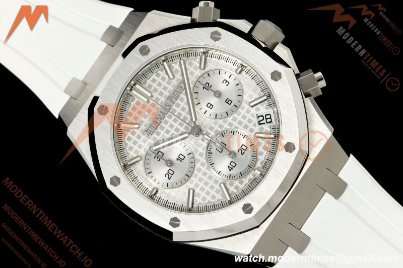 Audemars Piguet - Royal Oak 26240ST 50th Anniversary 41mm SS/RU Black SWF Dial DDF DD4401 | 오데마 피게 - 로열 오크 26240ST 50주년 기념 모델 41mm SS/RU 화이트 SWF 다이얼 DDF DD4401