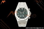 Audemars Piguet - Royal Oak 26240ST 50th Anniversary 41mm SS/SS Green SWF Dial DDF DD4401