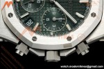 Audemars Piguet - Royal Oak 26240ST 50th Anniversary 41mm SS/SS Green SWF Dial DDF DD4401