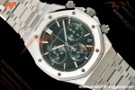 Audemars Piguet - Royal Oak 26240ST 50th Anniversary 41mm SS/SS Green SWF Dial DDF DD4401