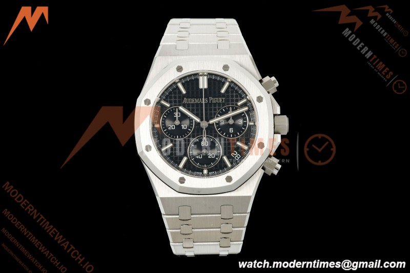 Audemars Piguet - Royal Oak 26240ST 50th Anniversary 41mm SS/SS Black SWF Dial DDF DD4401