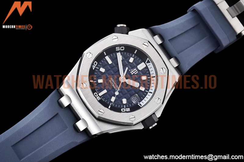 Audemars Piguet - Royal Oak Offshore Diver 15720 SS/RU Blue ZF A4308