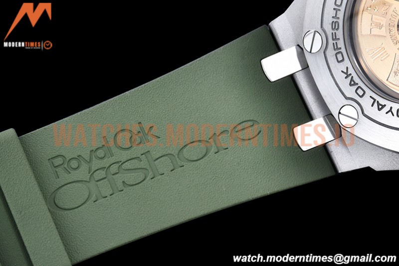 Audemars Piguet - Royal Oak Offshore Diver 15710 SS/RU Green APSF A3120