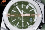 Audemars Piguet - Royal Oak Offshore Diver 15710 SS/RU Green APSF A3120