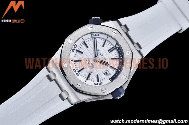 Audemars Piguet - Royal Oak Diver 15707CE CER/RU White APSF A3120