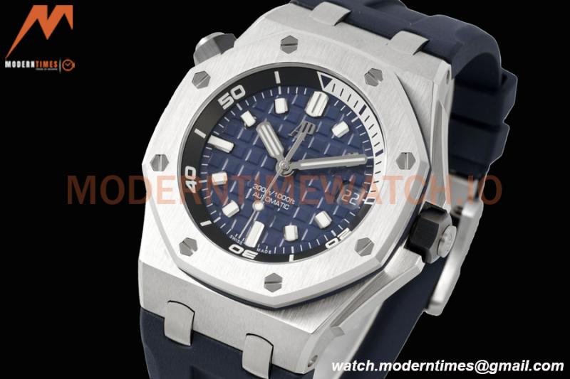 Audemars Piguet - Royal Oak Diver 15720ST 42mm SS/RU Blue APSF A4308
