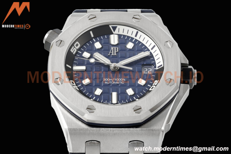 Audemars Piguet - Royal Oak Diver 15720ST 42mm SS/RU Blue APSF A4308