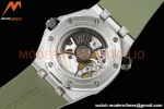 Audemars Piguet - Royal Oak Diver 15720ST 42mm SS/RU Green APSF A4308
