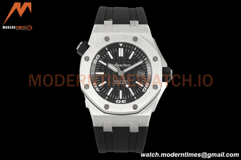 Audemars Piguet - Royal Oak Offshore Diver 15710ST Black SS/RU ZF V2 SA3120