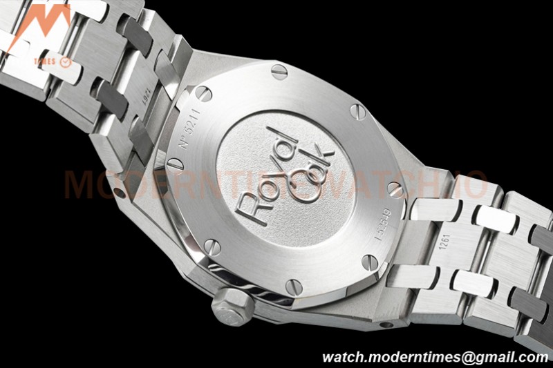 Audemars Piguet - Royal Oak Ladies 67650ST 33mm SS/SS Blk/Stk ZF Swiss Qtz