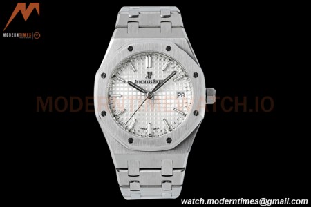 Audemars Piguet - Royal Oak Ladies 34mm 77350ST SS/SS White ZF A5800